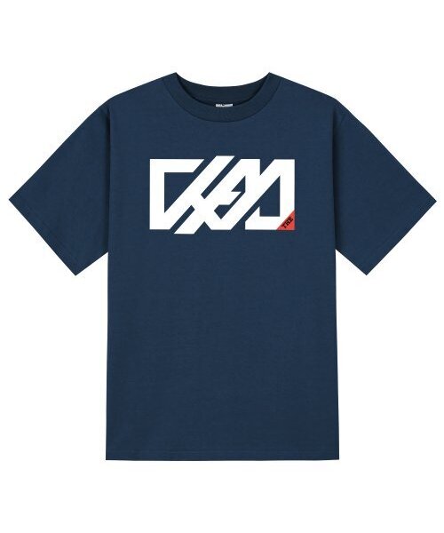 KAN6312(カン6312)の「KTN0041 モダンカン 半袖Tシャツ - ネイビー(Tシャツ/カットソー・メンズ・その他・LARGE/MEDIUM/SMALL/X-LARGE)」の1枚目の写真