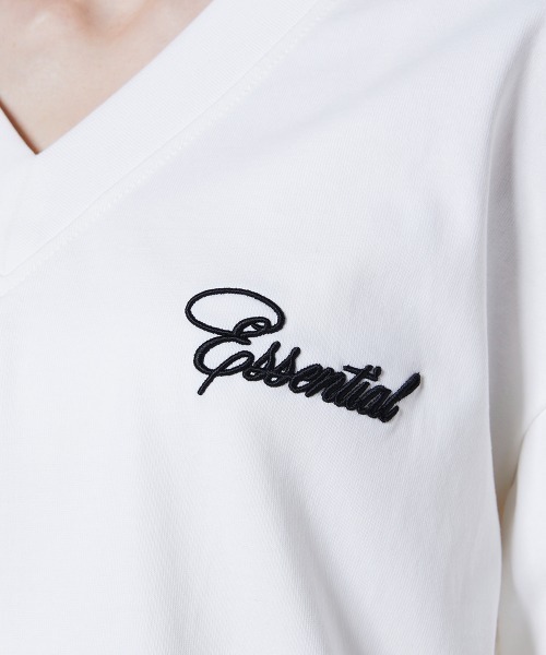 DOUBLE STANDARD CLOTHING(ダブルスタンダードクロージング)の「コットン天竺 ギャザートップス(スウェット・レディース・オフホワイト/ベージュ・FREE)」の9枚目の写真