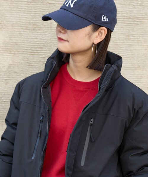 セール】【ユニセックス】防風/中綿/2WAYウォーマーパファーブルゾン