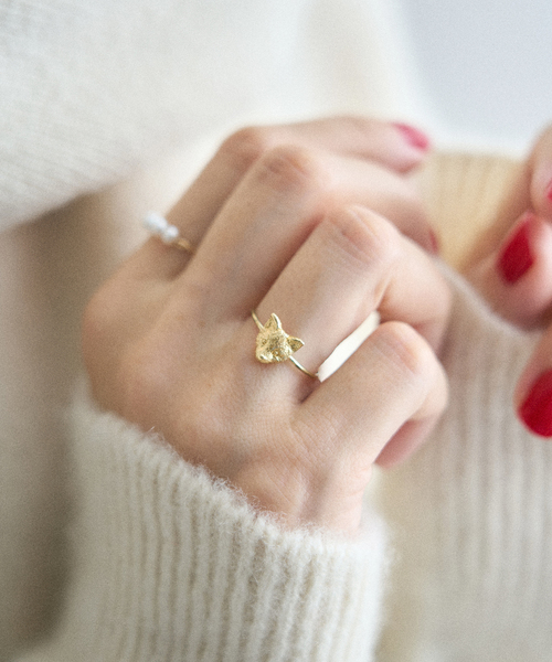 gigi ring リング GIGI/ジジ 別注 FOX RING EX（リング）｜IENA（イエナ）のファッション