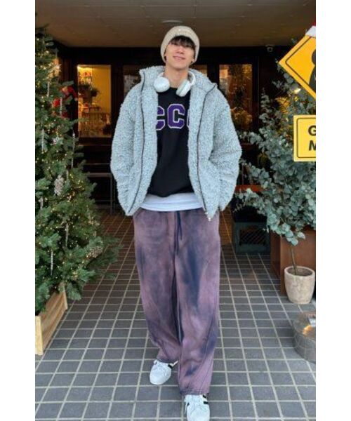 SEARCH410(サーチ410)の「ヴィンテージウォッシングワイドパンツネイビー(その他パンツ・メンズ・その他・LARGE/MEDIUM)」の4枚目の写真