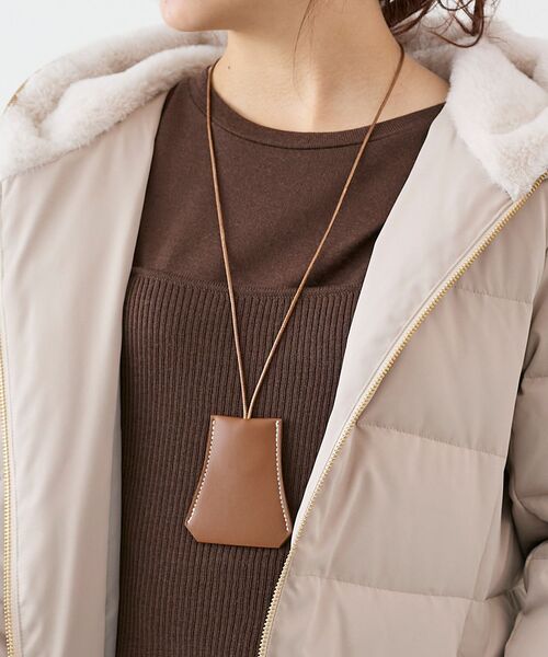 le.coeur blanc（ルクールブラン）の「O キーネックレス（ネックレス・レディース・ブラック/ブラウン・FREE）」の9枚目の写真