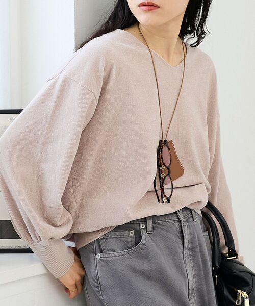 le.coeur blanc（ルクールブラン）の「O キーネックレス（ネックレス・レディース・ブラック/ブラウン・FREE）」の10枚目の写真