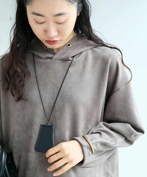 le.coeur blanc（ルクールブラン）の「O キーネックレス（ネックレス・レディース・ブラック/ブラウン・FREE）」の17枚目の写真