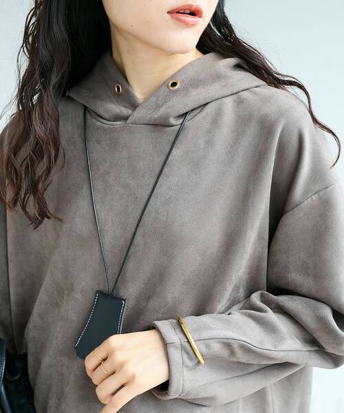 le.coeur blanc（ルクールブラン）の「O キーネックレス（ネックレス・レディース・ブラック/ブラウン・FREE）」の18枚目の写真