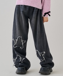 by LOVEiT | スターパッチデニムパンツ(デニムパンツ)