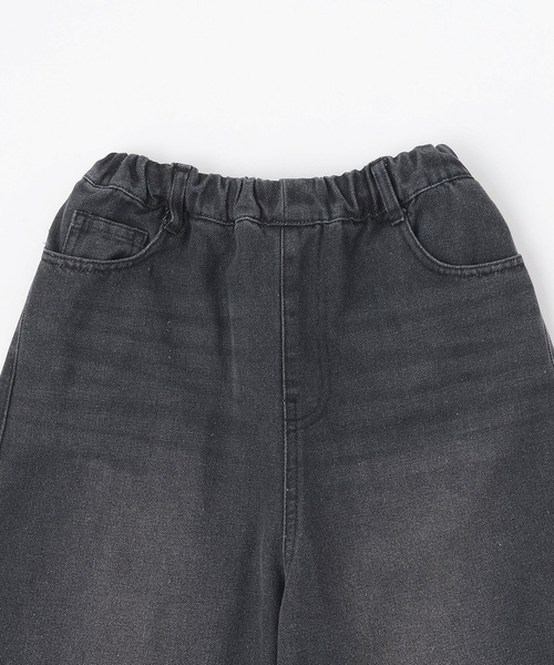 by LOVEiT（バイラビット）の「スターパッチデニムパンツ（デニムパンツ・キッズ・ブラック/ブルー・140cm/160cm/120cm/130cm/150cm）」の8枚目の写真