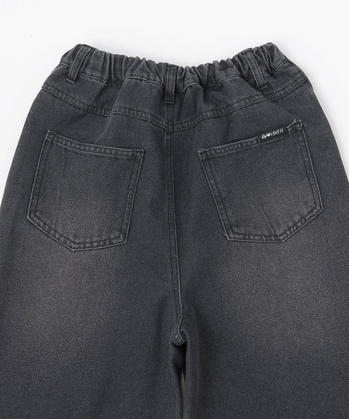 by LOVEiT（バイラビット）の「スターパッチデニムパンツ（デニムパンツ・キッズ・ブラック/ブルー・140cm/160cm/120cm/130cm/150cm）」の11枚目の写真