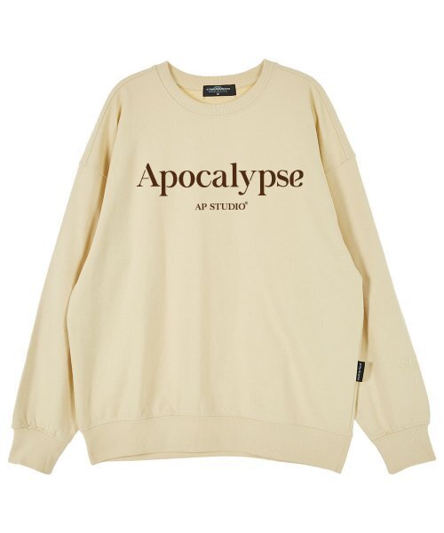 ASTRAL PROJECTION(アストラルプロジェクション)の「アポカリプスオーバーサイズドロップショルダースウェット_バター(スウェット・メンズ・その他・LARGE/MEDIUM/X-LARGE/XX-LARGE)」の1枚目の写真