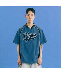 PHYSICAL DEPARTMENT（フィジカル デパートメント）の「Startail Sports Short Sleeve T-shirt_Navy（Tシャツ/カットソー）」