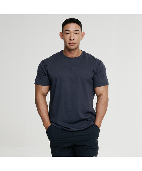 MALDEN(モールデン)の「クラシックプロマッスルフィットTシャツ(Tシャツ/カットソー・メンズ・カーキ/ホワイト/チャコール/ブラック・X-LARGE/XX-LARGE/LARGE)」の3枚目の写真
