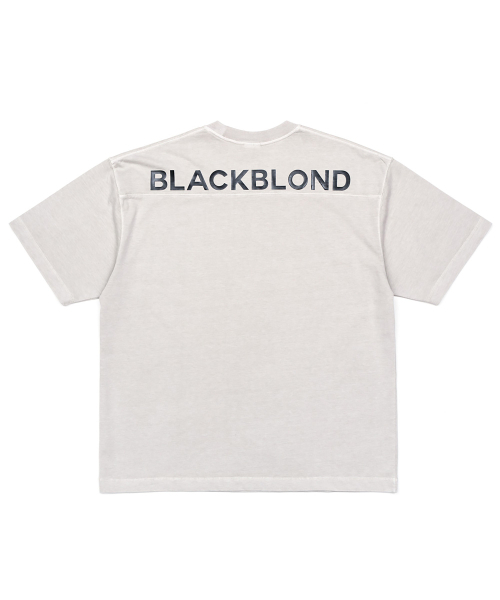 BLACK BLOND(ブラック ブロンド)の「ビビディヒドゥンスローガンピグメント半袖Tシャツ(サンド)(Tシャツ/カットソー・レディース・その他・MEDIUM/LARGE/X-LARGE)」の2枚目の写真