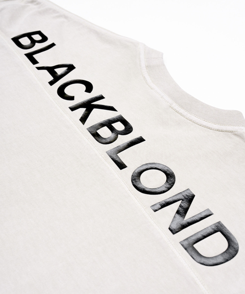 BLACK BLOND(ブラック ブロンド)の「ビビディヒドゥンスローガンピグメント半袖Tシャツ(サンド)(Tシャツ/カットソー・レディース・その他・MEDIUM/LARGE/X-LARGE)」の4枚目の写真