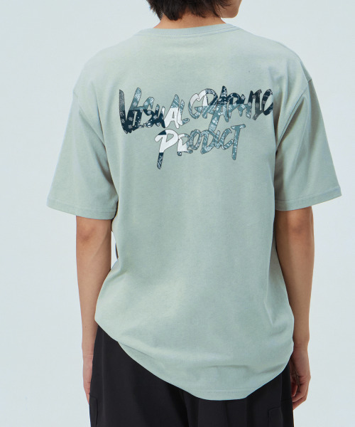 BY.L(バイエル)の「マルチペイズリーグラフィティロゴ半袖Tシャツミント(Tシャツ/カットソー・メンズ・その他・MEDIUM/LARGE/X-LARGE)」の2枚目の写真