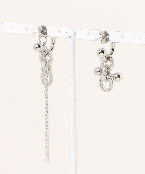 JUSTINE CLENQUET（ジュスティーヌクランケ）の「JUSTINE CLENQUET/ジュスティーヌ・クランケ/BLAKE EARRING（イヤリング・レディース・シルバー・F）」の3枚目の写真