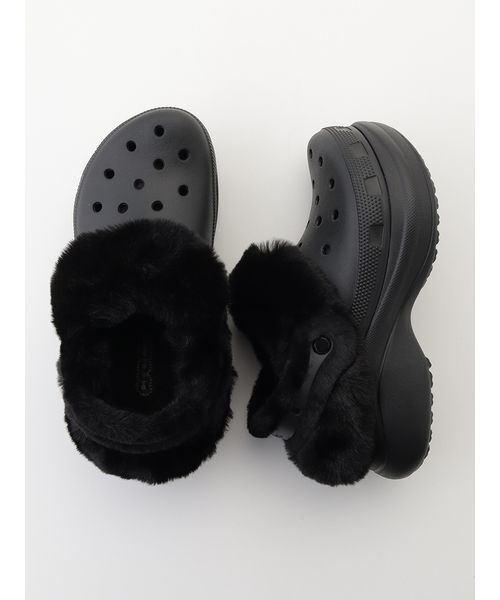 crocs（クロックス）の「【CROCS】211753-001 BAE LINED CLOG（スニーカー・レディース・ブラック・25/24/23/22）」の4枚目の写真