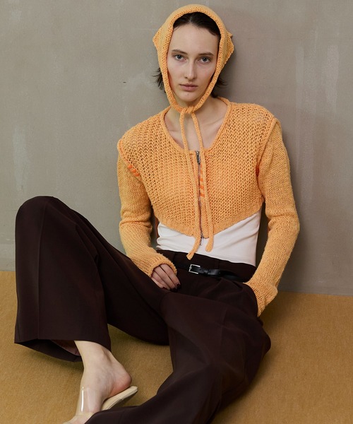 MAISON SPECIAL（メゾンスペシャル）｜カーディガン/ボレロ（オレンジ