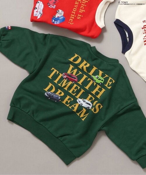 TOMICA×BREEZE グラフィックトレーナー（スウェット）｜BREEZE