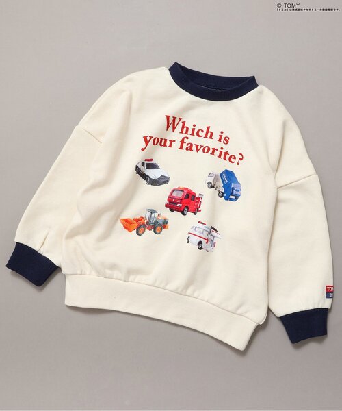 TOMICA×BREEZE グラフィックトレーナー（スウェット）｜BREEZE