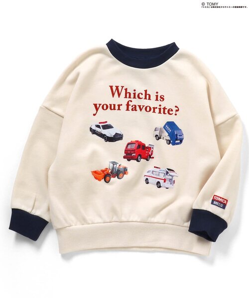 TOMICA×BREEZE グラフィックトレーナー（スウェット）｜BREEZE