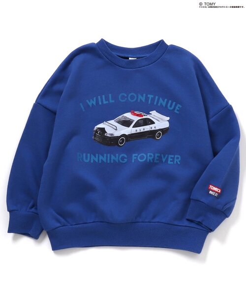 TOMICA×BREEZE グラフィックトレーナー（スウェット）｜BREEZE