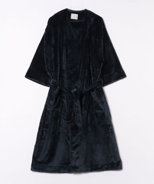 TETERA（テテラ）の「【RES】【TETERA/テテラ】キモノローブ（ガウン/バスローブ・レディース・ネイビー/グレー・FREE）」の2枚目の写真