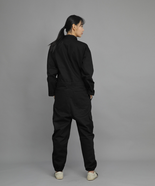 SAINTCREW(セントクルー)の「レトロラインカーゴジョガージャンプスーツ RLCJ-509 ブラック(つなぎ/オールインワン・レディース・その他・MEDIUM/LARGE/X-LARGE)」の4枚目の写真