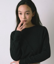 kiehtova | 【kiehtova】ASYMMETRY KNIT TOPS/アシンメトリーニットトップス(Tシャツ/カットソー)