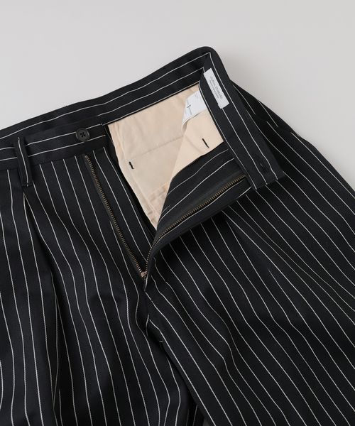 JOURNAL STANDARD（ジャーナルスタンダード）の「ピン ストライプ バギー ツイル パンツ（スラックス・メンズ・ブラック/ネイビー・LARGE/MEDIUM）」の21枚目の写真
