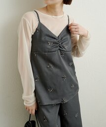 Omekashi（オメカシ）の「ビジューキャミソール（キャミソール）」