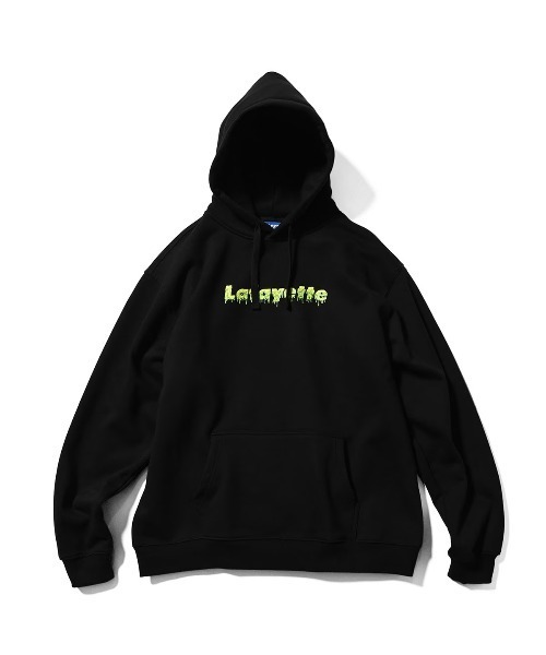 LFYT(エルエフワイティー)の「LFYT ラファイエット【Lafayette】- プルオーバーパーカー【ALIEN HOODIE LE250504 】(パーカー・メンズ・ブラック・MEDIUM)」の1枚目の写真
