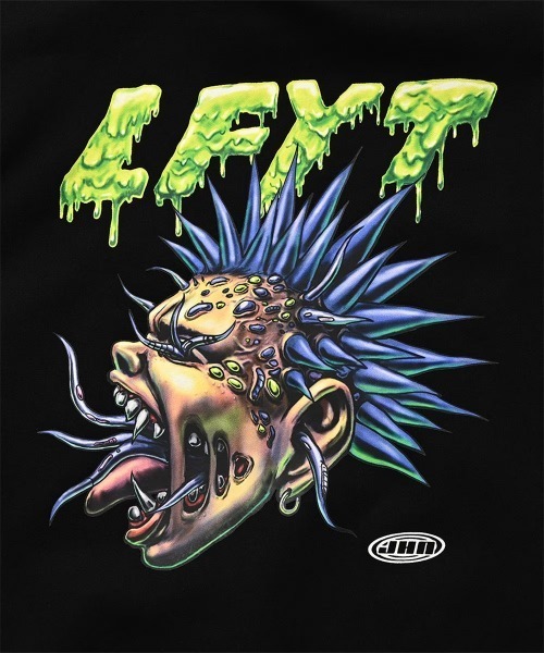 LFYT(エルエフワイティー)の「LFYT ラファイエット【Lafayette】- プルオーバーパーカー【ALIEN HOODIE LE250504 】(パーカー・メンズ・ブラック・MEDIUM)」の4枚目の写真