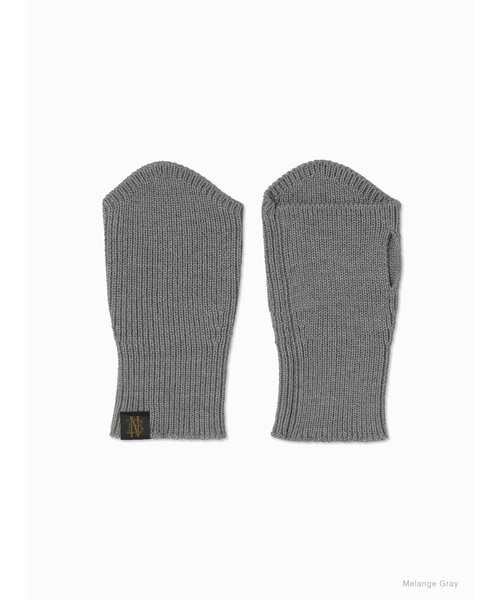 BATONER（バトナー）の「【BATONER/バトナー】SOLID WOOL HAND WARMER（手袋・メンズ・ブラック/オリーブ/グレー・FREE）」の2枚目の写真