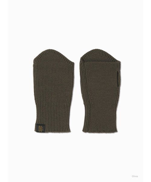 BATONER（バトナー）の「【BATONER/バトナー】SOLID WOOL HAND WARMER（手袋・メンズ・ブラック/オリーブ/グレー・FREE）」の5枚目の写真