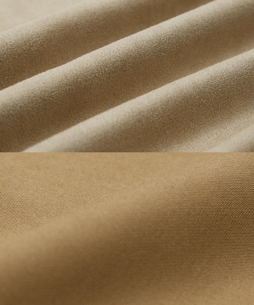 improves（インプローブス）の「【Unisex】スエードタッチ ポンチジャケット（ブルゾン・メンズ・ベージュ/キャメル/ブラウン・MEDIUM/LARGE）」の10枚目の写真