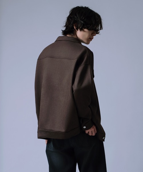 improves（インプローブス）の「【Unisex】スエードタッチ ポンチジャケット（ブルゾン・メンズ・ベージュ/キャメル/ブラウン・MEDIUM/LARGE）」の11枚目の写真