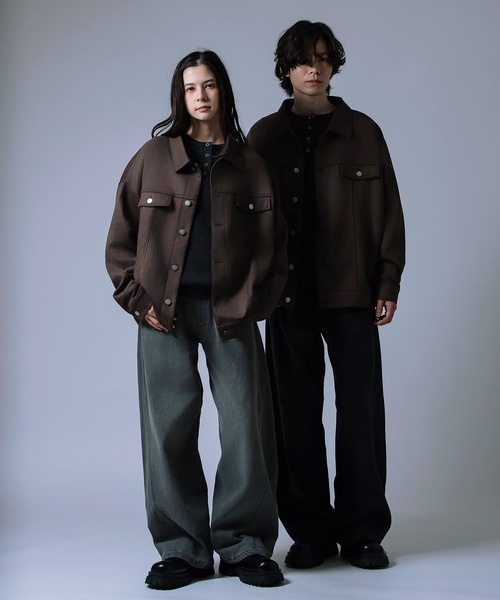 improves（インプローブス）の「【Unisex】スエードタッチ ポンチジャケット（ブルゾン・メンズ・ベージュ/キャメル/ブラウン・MEDIUM/LARGE）」の16枚目の写真