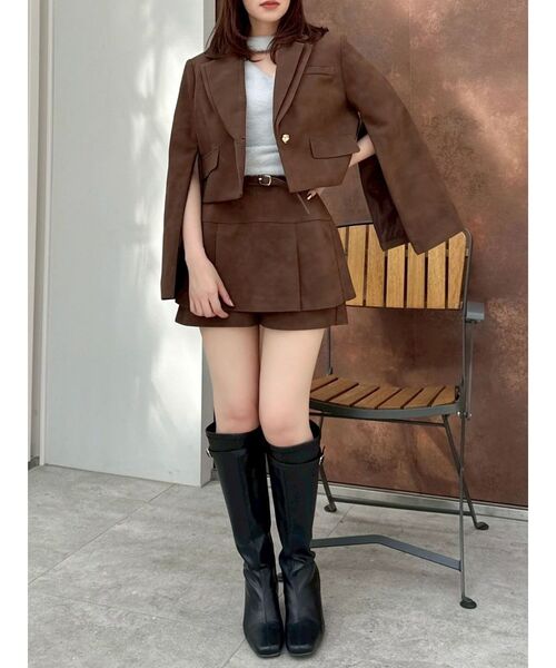 dazzlin（ダズリン）の「ロングフィットブーツ（ブーツ・レディース・ブラック/ブラウン・LARGE/MEDIUM）」の8枚目の写真