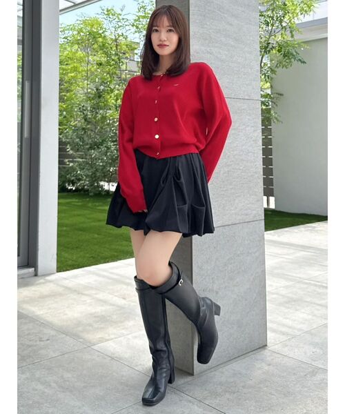 dazzlin（ダズリン）の「ロングフィットブーツ（ブーツ・レディース・ブラック/ブラウン・LARGE/MEDIUM）」の10枚目の写真