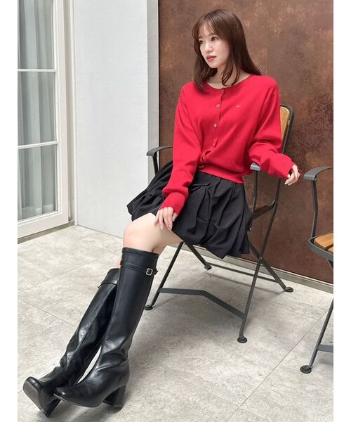 dazzlin（ダズリン）の「ロングフィットブーツ（ブーツ・レディース・ブラック/ブラウン・LARGE/MEDIUM）」の11枚目の写真