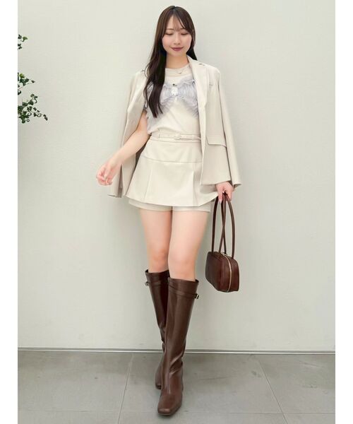 dazzlin（ダズリン）の「ロングフィットブーツ（ブーツ・レディース・ブラック/ブラウン・LARGE/MEDIUM）」の14枚目の写真