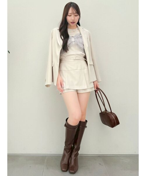 dazzlin（ダズリン）の「ロングフィットブーツ（ブーツ・レディース・ブラック/ブラウン・LARGE/MEDIUM）」の15枚目の写真