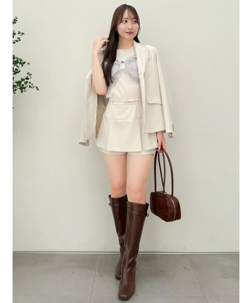 dazzlin（ダズリン）の「ロングフィットブーツ（ブーツ・レディース・ブラック/ブラウン・LARGE/MEDIUM）」の17枚目の写真