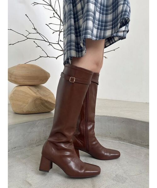 dazzlin（ダズリン）の「ロングフィットブーツ（ブーツ・レディース・ブラック/ブラウン・LARGE/MEDIUM）」の20枚目の写真