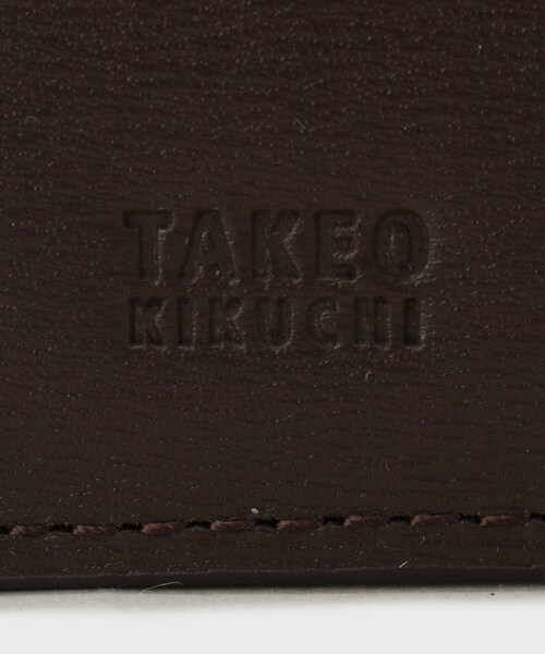 TAKEO KIKUCHI(タケオキクチ)の「【リップルグレイン】ベーシック名刺入れ(名刺入れ・メンズ・ブルー系その他/ダークブラウン/ブラック・00)」の14枚目の写真