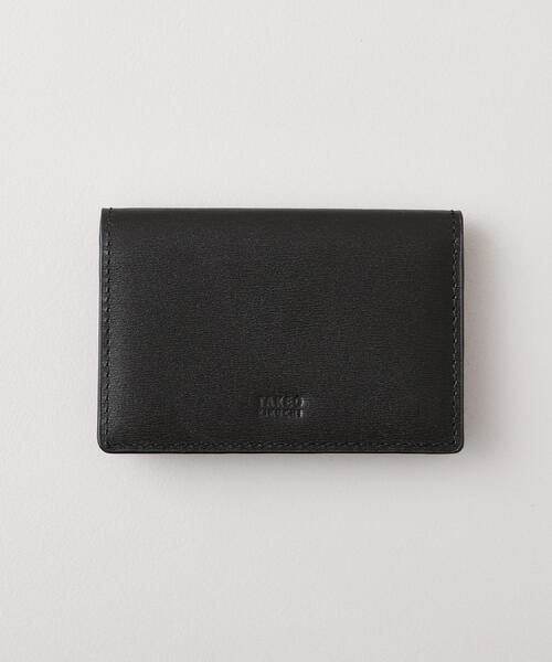 TAKEO KIKUCHI(タケオキクチ)の「【リップルグレイン】ベーシック名刺入れ(名刺入れ・メンズ・ブルー系その他/ダークブラウン/ブラック・00)」の16枚目の写真