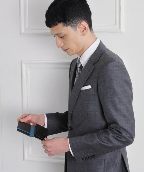 TAKEO KIKUCHI(タケオキクチ)の「【リップルグレイン】ベーシック名刺入れ(名刺入れ・メンズ・ブルー系その他/ダークブラウン/ブラック・00)」の20枚目の写真