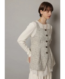 CADUNE（カデュネ）の「スクエアジレ（その他アウター）」