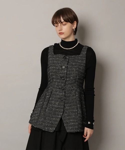 スクエアジレ（その他アウター）｜CADUNE（カデュネ）のファッション