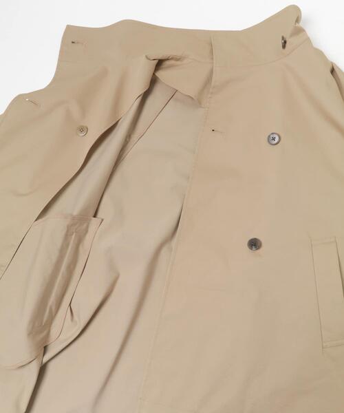 URBAN RESEARCH（アーバンリサーチ）の「スタンドカラーミドル丈トレンチコート（トレンチコート・レディース・ベージュ/ネイビー・36/38）」の9枚目の写真